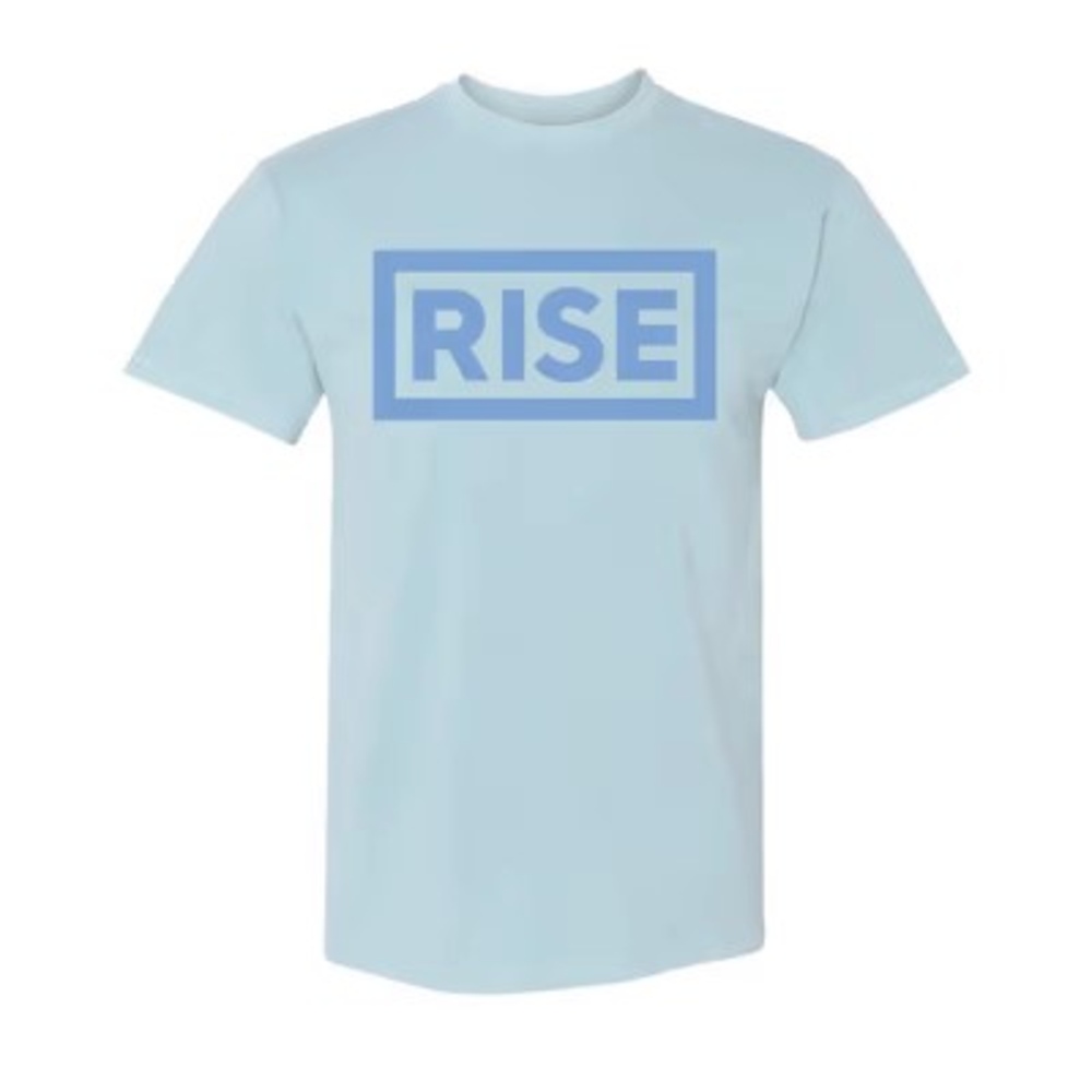 RISE Merch – Logo - Sky Blue [XS]