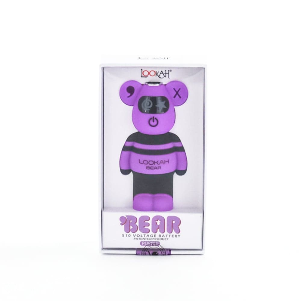 Lookah – Bear Battery - Purple