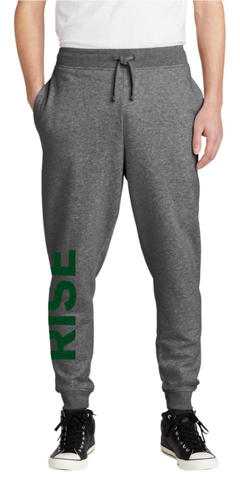 RISE Merch – Logo Jogger - Heather Grey [M]