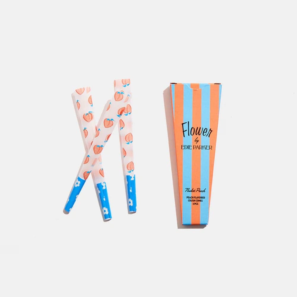 Flower by Edie Parker – Crush Cones in Nudist Peach [3pk]