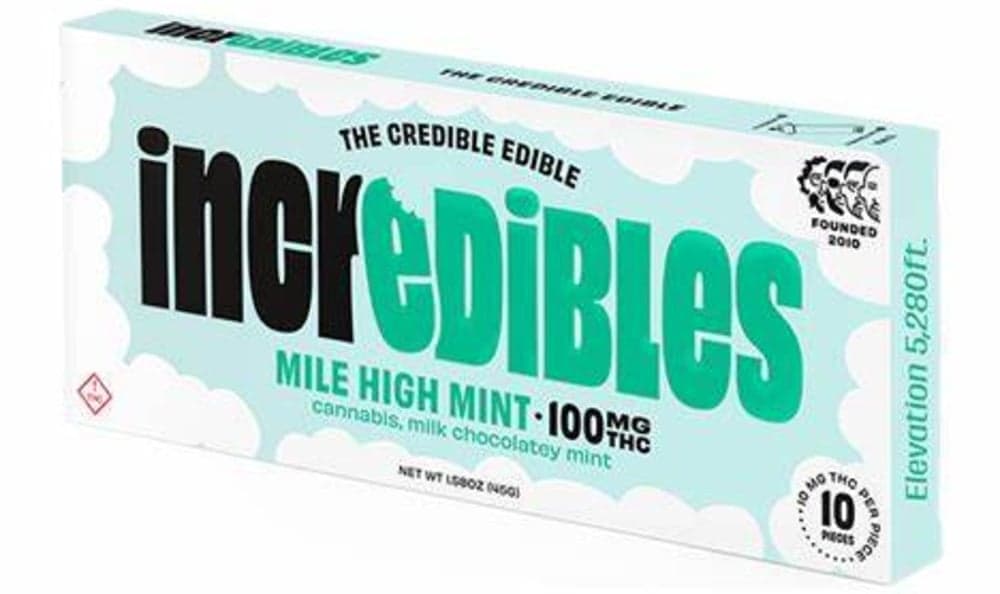incredibles – Mile High Mint Bar [10pk] (100mg)