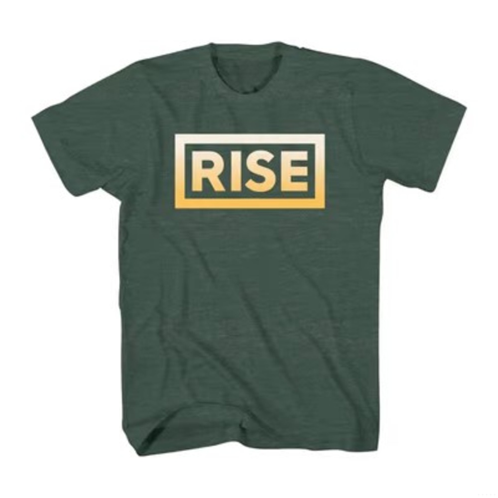 RISE Merch – Logo - Forest Green [S]
