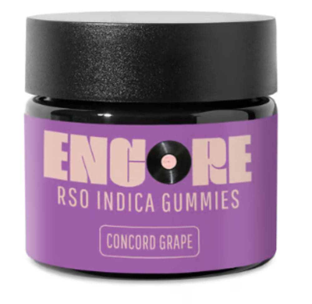 Encore Edibles – Concord Grape RSO - Indica [10pk] (100mg)