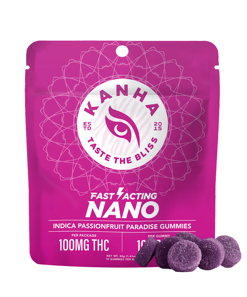 KANHA – Passionfruit Paradise - Indica [10pk] (100mg)