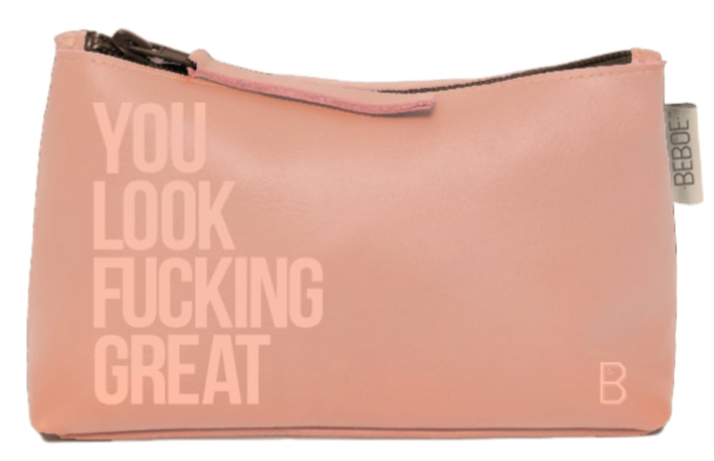 Beboe – Flower Is Female Stash Pouch - Grey