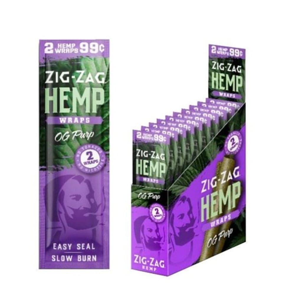 Zig-Zag – OG Purp Hemp Wraps [2pk]