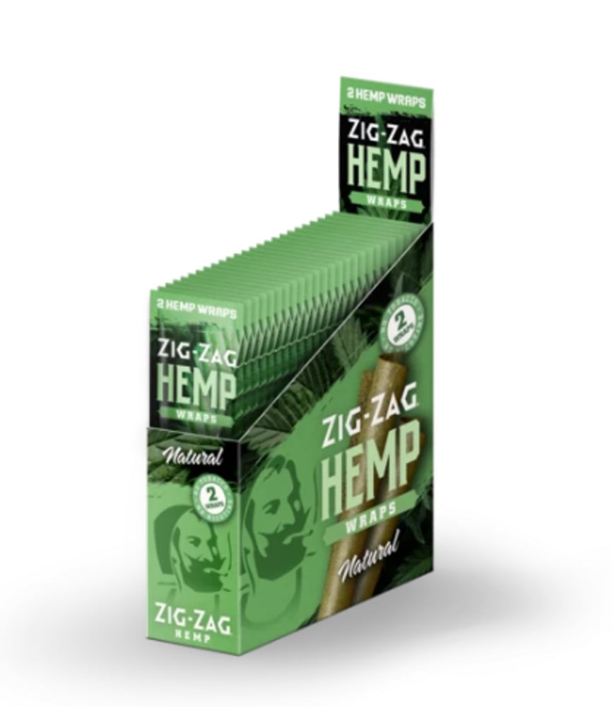 Zig-Zag – Natural Hemp Wraps [2pk]