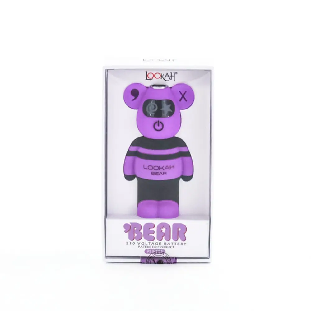 Lookah – Bear Battery - Purple