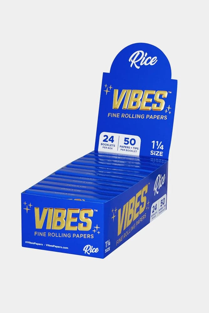 Vibes – Rice Papers 1 1/4 with Filters [50pk]