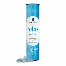 * Wonder Wellness Co.™ – *Wonder Relax Minis 2:1 (Blueberry) [40pk] (200mg CBD/100mg THC) Illinois