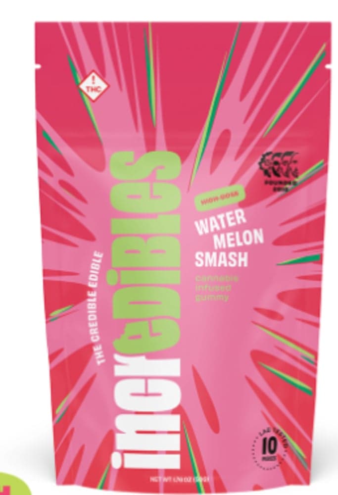 incredibles – Watermelon Smash [10pk] (100mg)