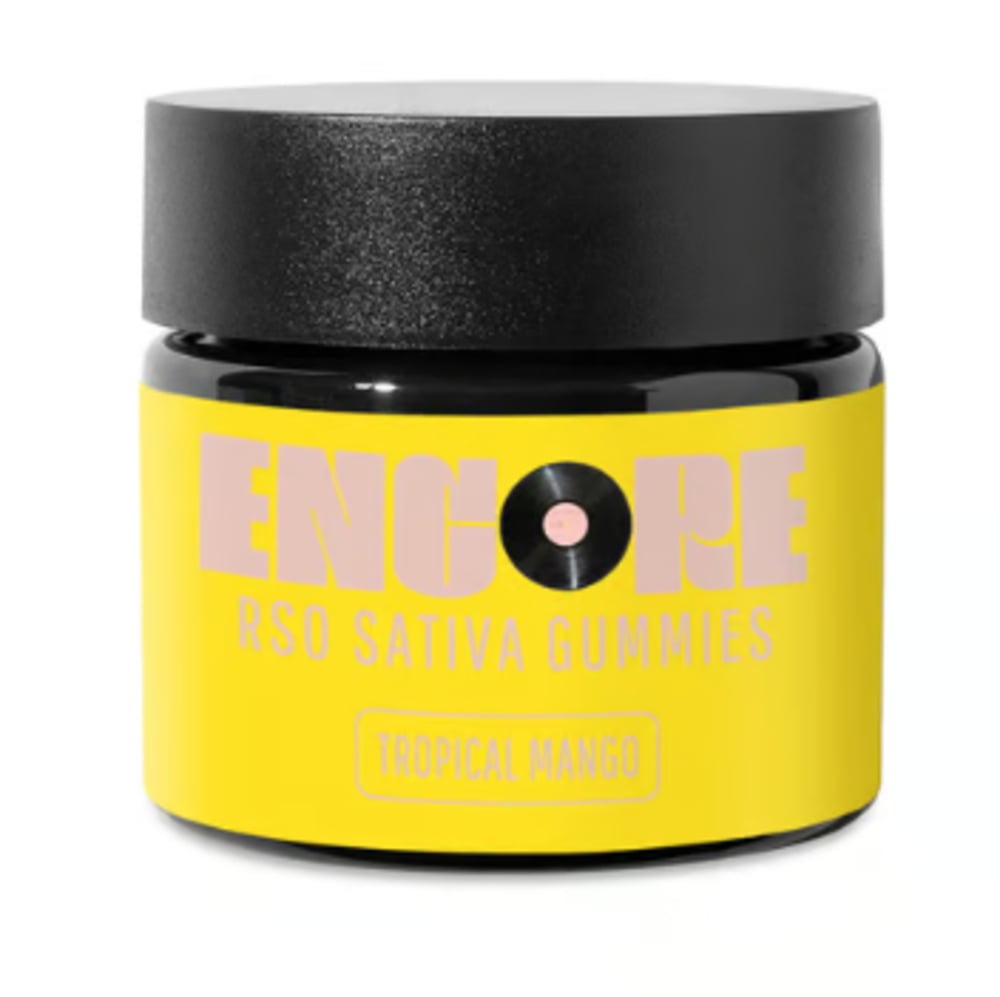 Encore Edibles – 1:1 Sour Mandarin [10pk] (100mg CBD/100mg THC)