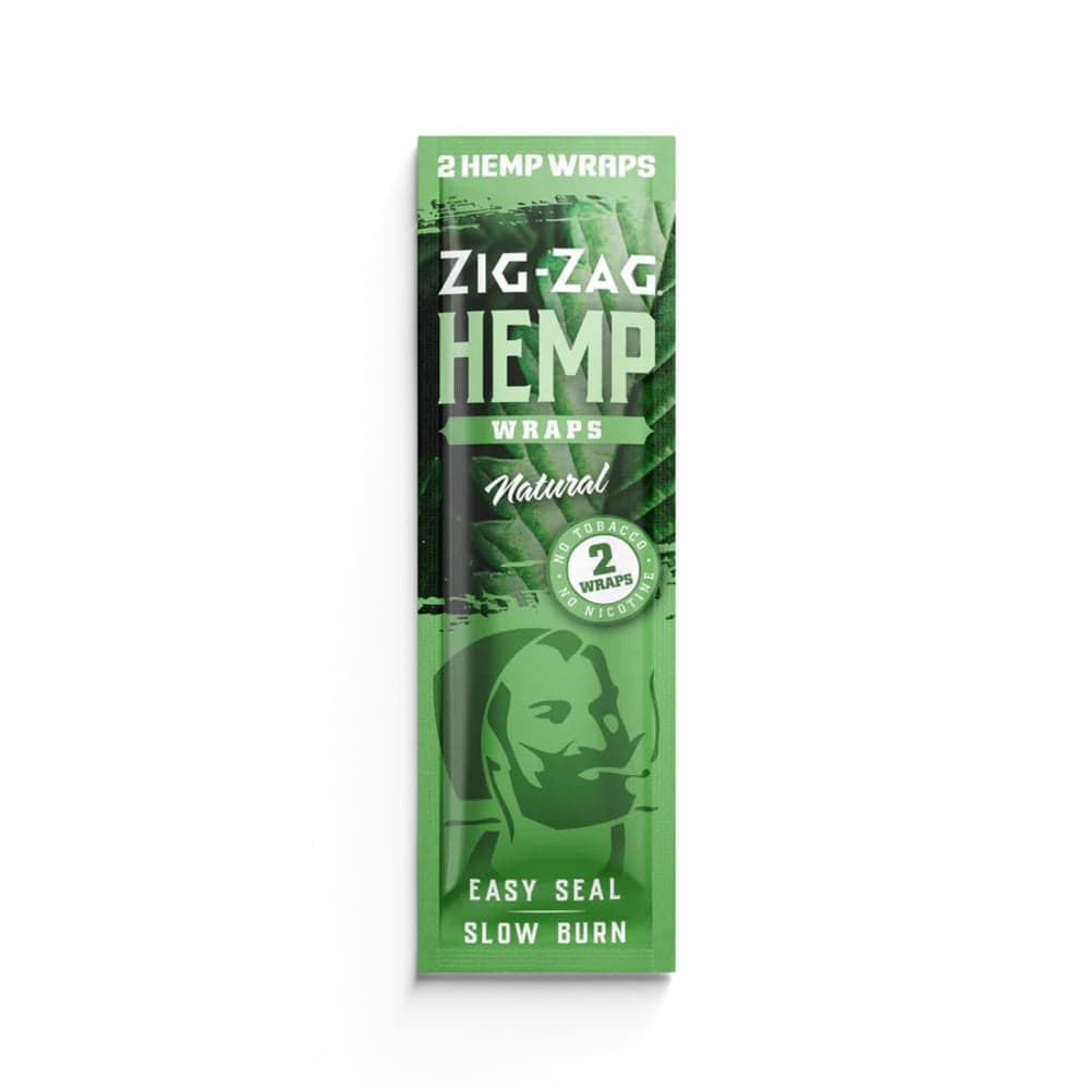 Zig-Zag – Natural Hemp Wraps [2pk]