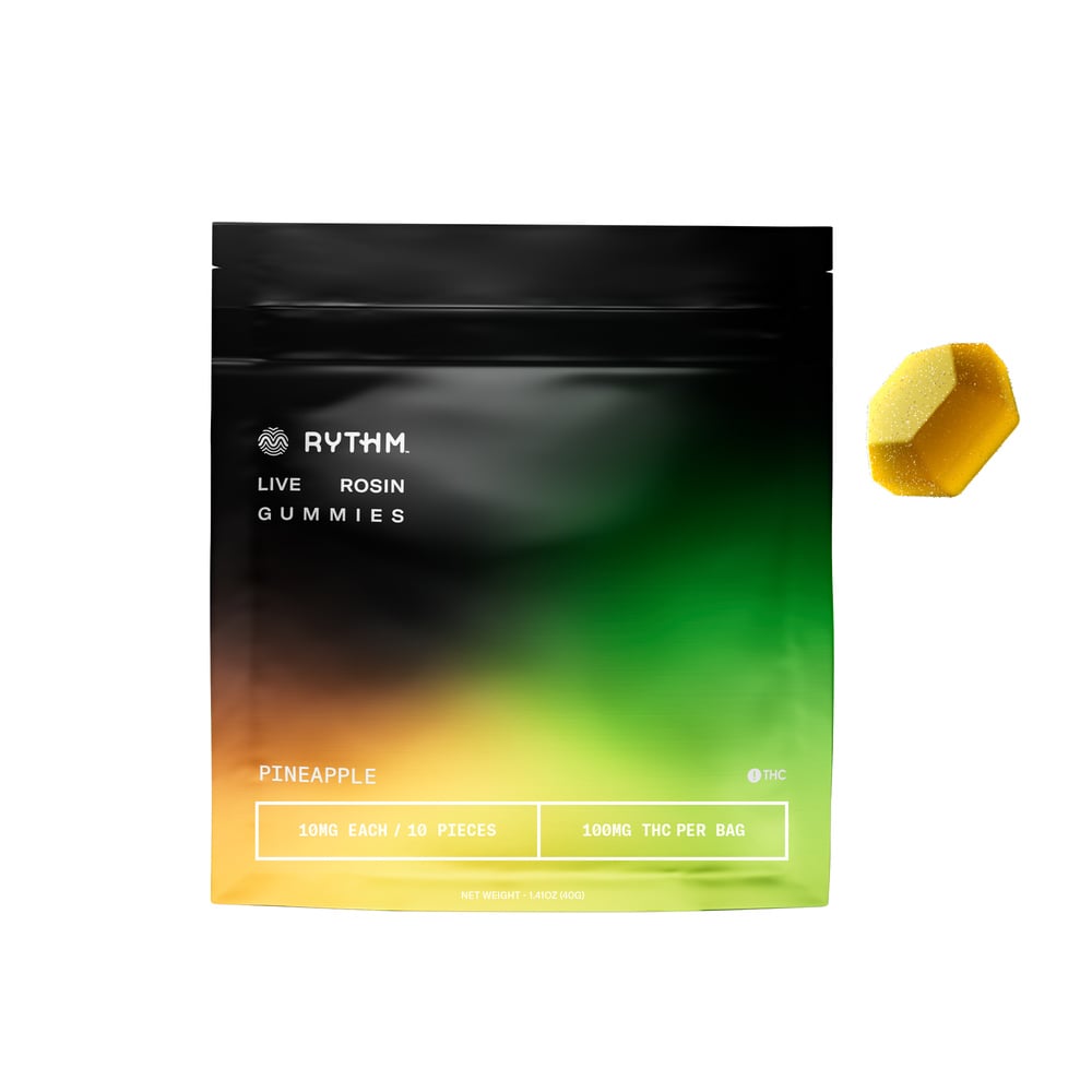 RYTHM – Pineapple - Jack Herer [10pk] (100mg)