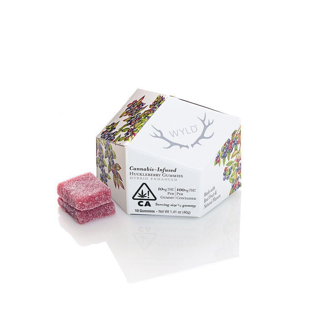 WYLD – Huckleberry Hybrid Enhanced Gummies | 100mg THC