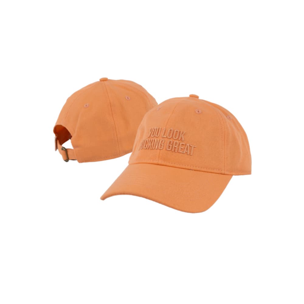 Beboe – You Look Fucking Great - 3D Embroidered - Peach [OS]