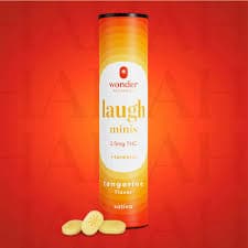 * Wonder Wellness Co.™ – *Wonder Laugh Minis (Tangerine) [40pk] (100mg)