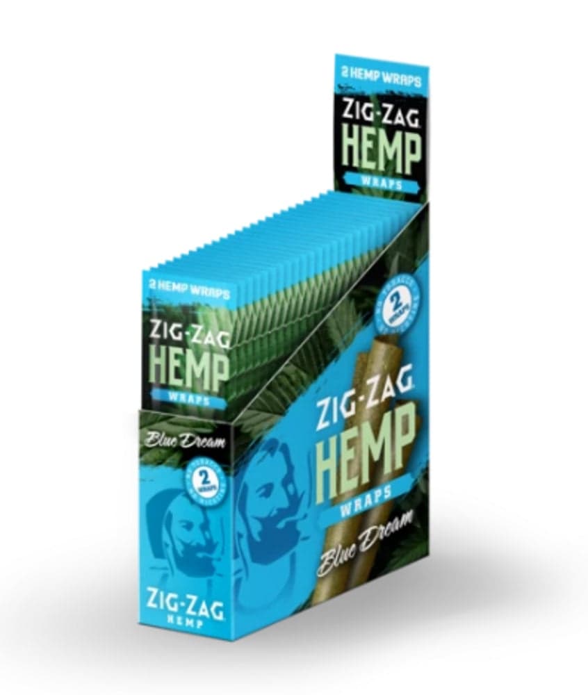 Zig-Zag – Blue Dream Hemp Wraps [2pk]