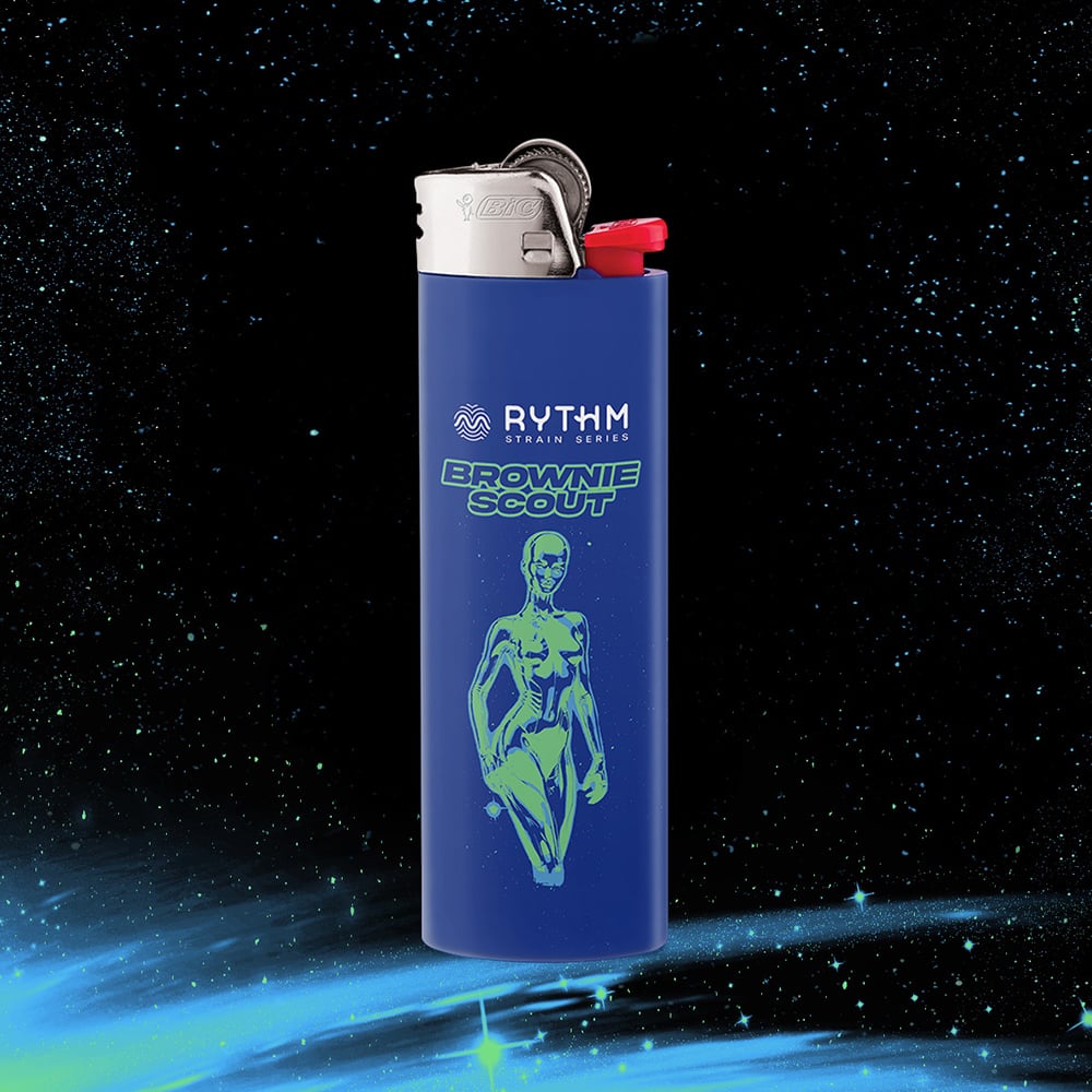 RYTHM – Lighter - Brownie Scout Space - Blue