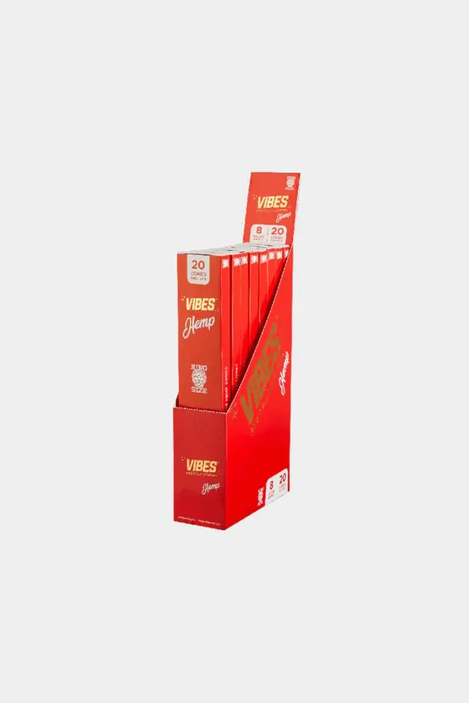 Vibes – Hemp King Size Cones [20pk]