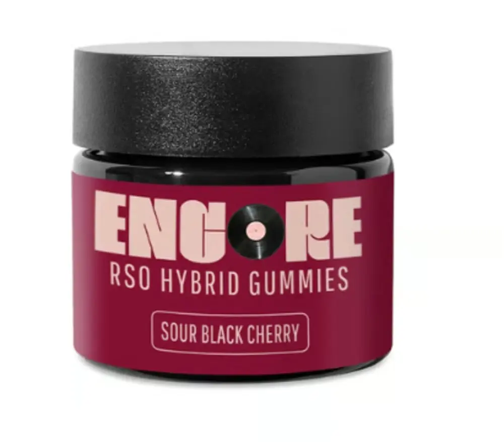 Encore Edibles – Sour Black Cherry RSO - Hybrid [10pk] (100mg)