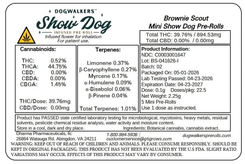 Dogwalkers – Brownie Scout [.45g]
