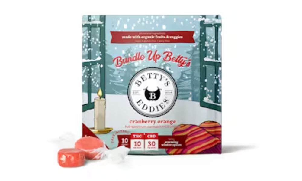 Betty's Eddies – Bundle Up Betty’s - Cranberry Orange [10pk] (300mg CBD/100mg THC)
