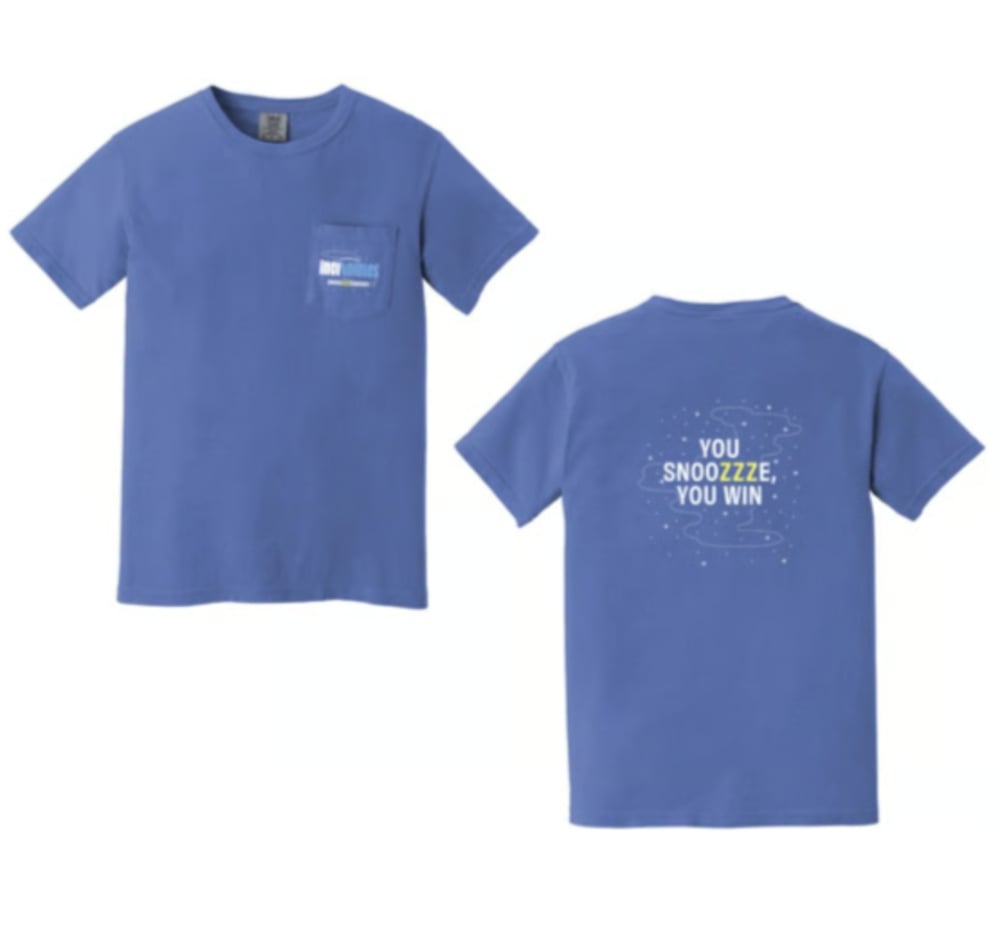 incredibles – Short Sleeved T-shirt - Snoozeberry - Flo Blue [S}