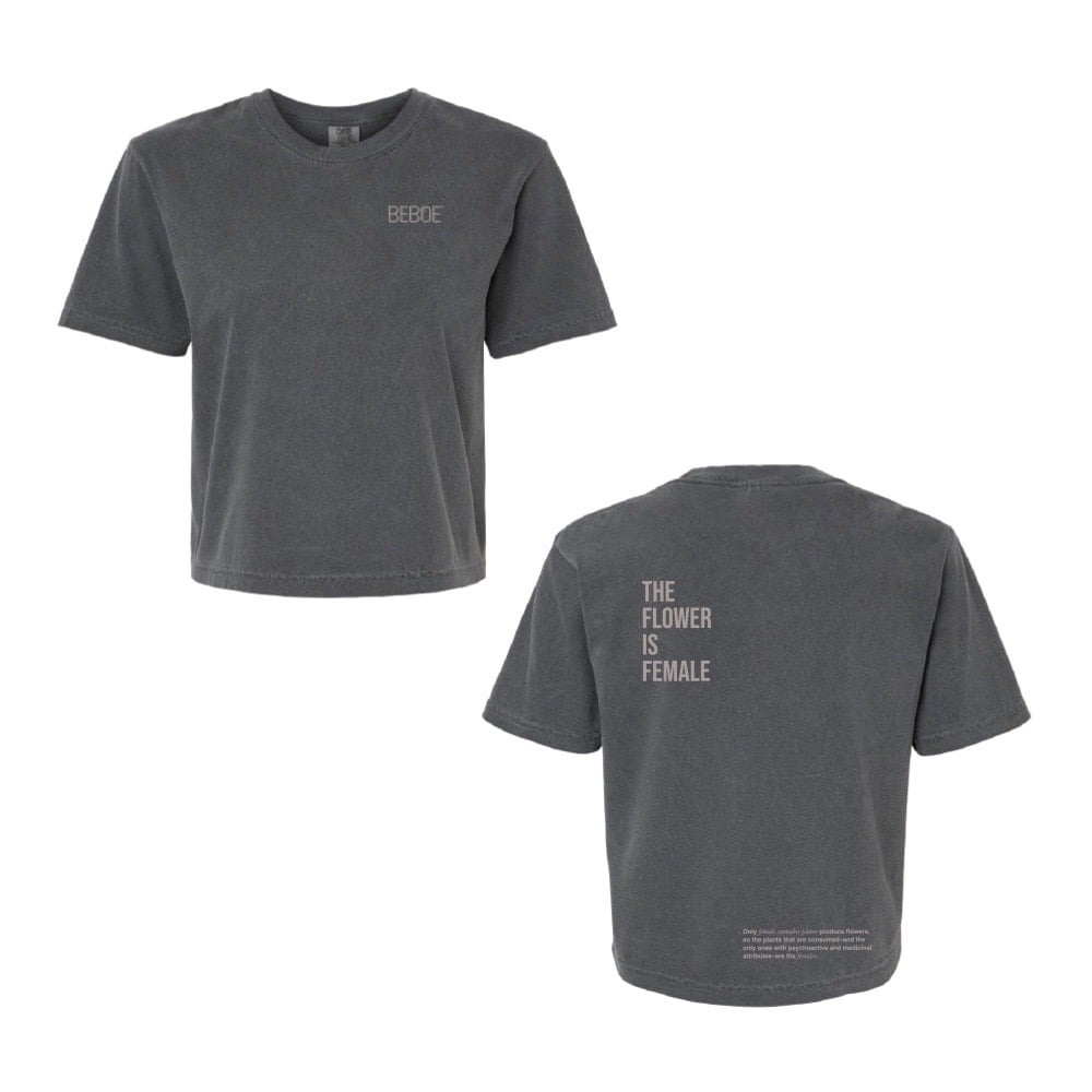 Beboe – Flower Is Female T-Shirt - Pepper [2XL]