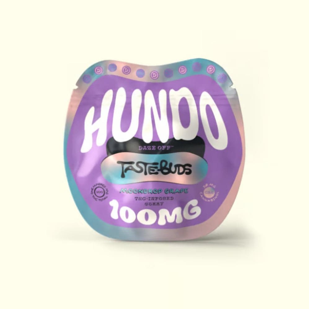Daze Off – Moondrop Grape Gummy Hundo [1pk] (100mg THC/50mg CBN)