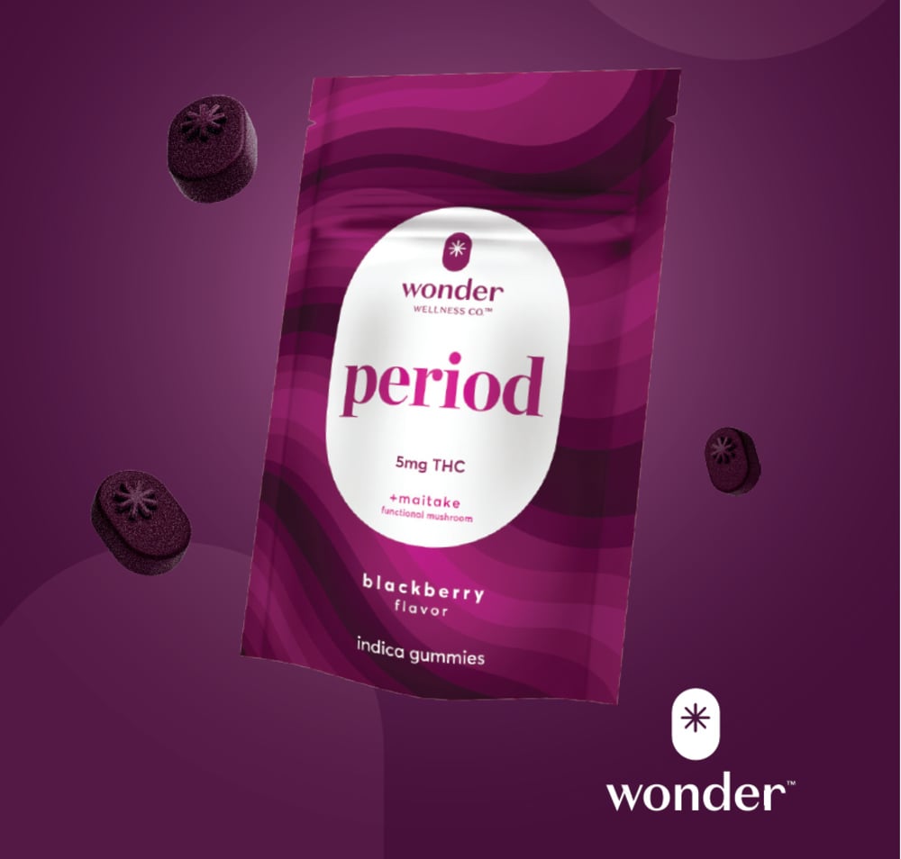 * Wonder Wellness Co.™ – *Wonder | Period Blackberry Gummies [20pk] (100mg)
