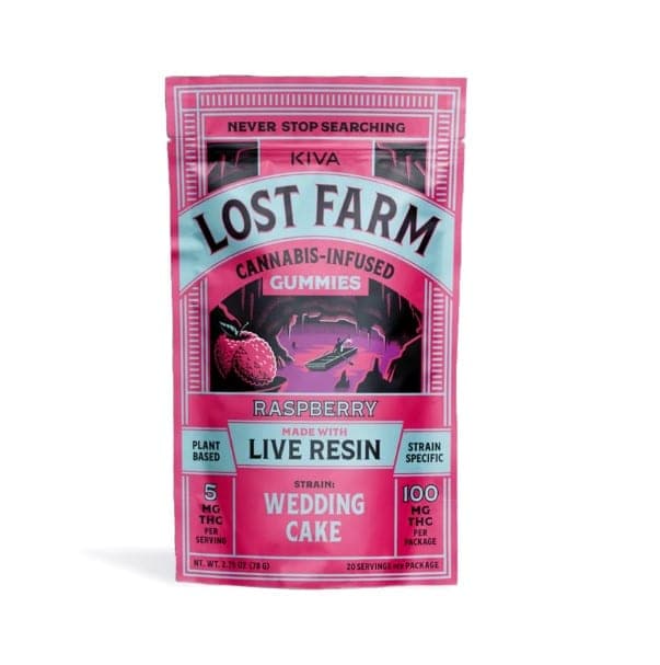 Lost Farm – Raspberry x Wedding Cake [10pk] (100mg)