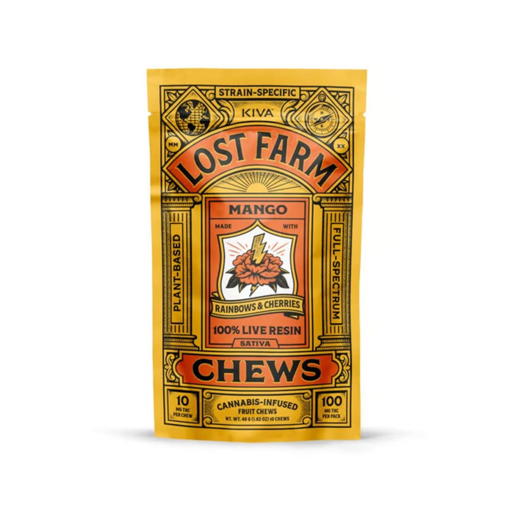 Lost Farm – Mango x Rainbows & Cherries [10pk] (100mg)