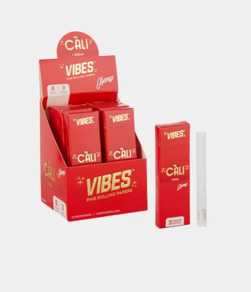 Vibes – The Cali Hemp 1g Pre Roll Tube [3pk]
