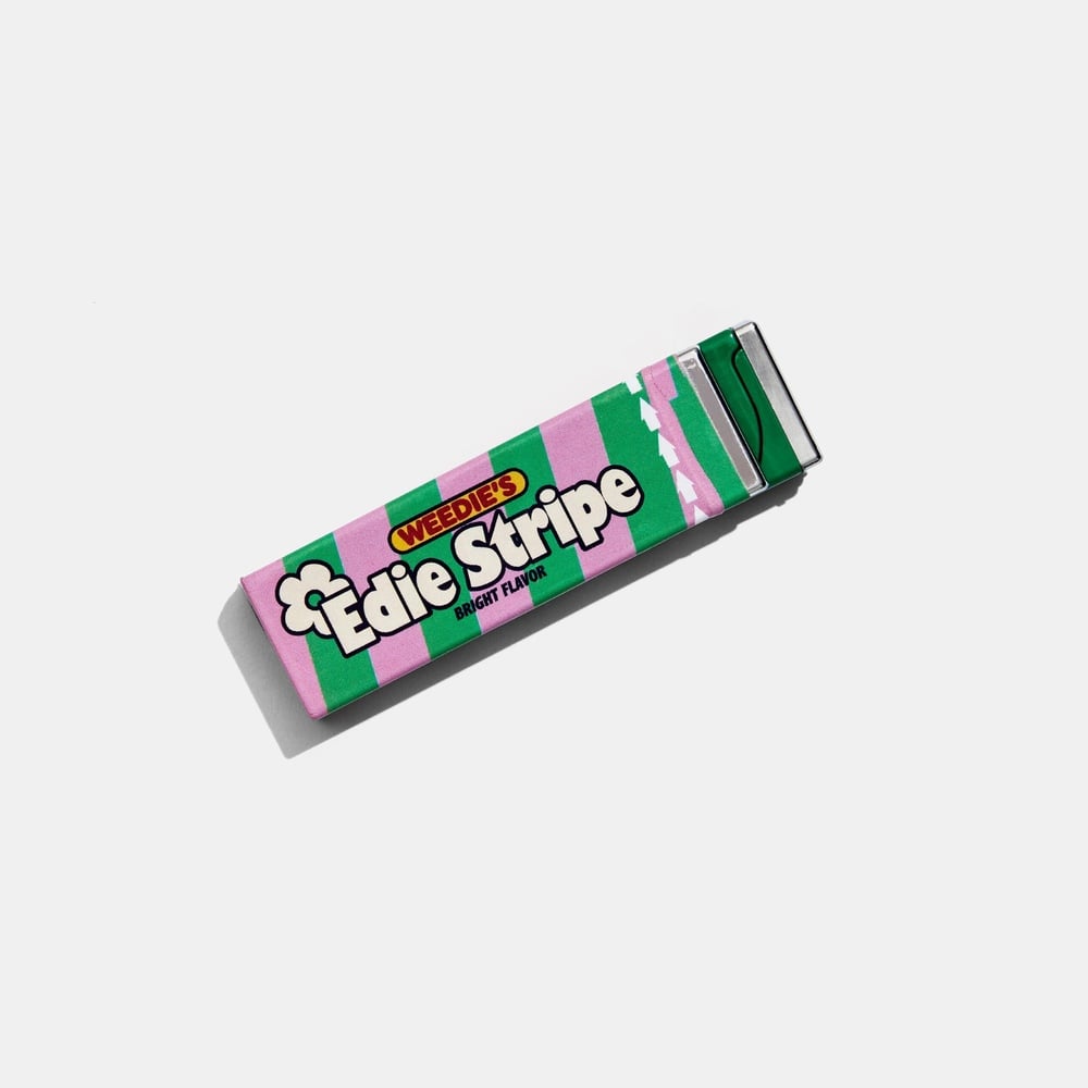 Flower by Edie Parker – Gum Lighter in Edie Stripe