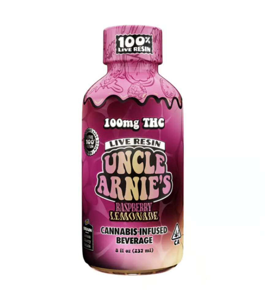 Uncle Arnie's – Raspberry Lemonade [8oz] (100mg)