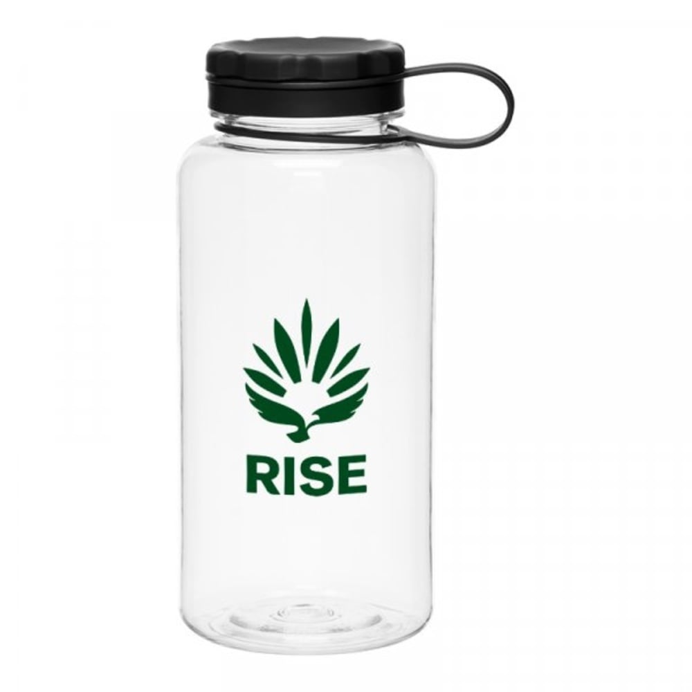 RISE Merch – Classic Water Bottle - Clear