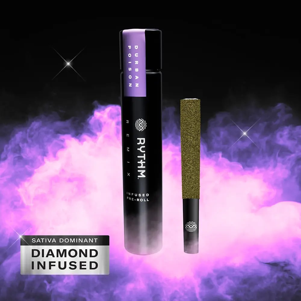 RYTHM – Durban Poison [1g] Diamond Infused