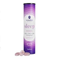 * Wonder Wellness Co.™ – *Wonder Sleep Minis 1:1:1 (Plum) [40pk] (100mg CBD/100mg THC/100mgCBN) Illinois