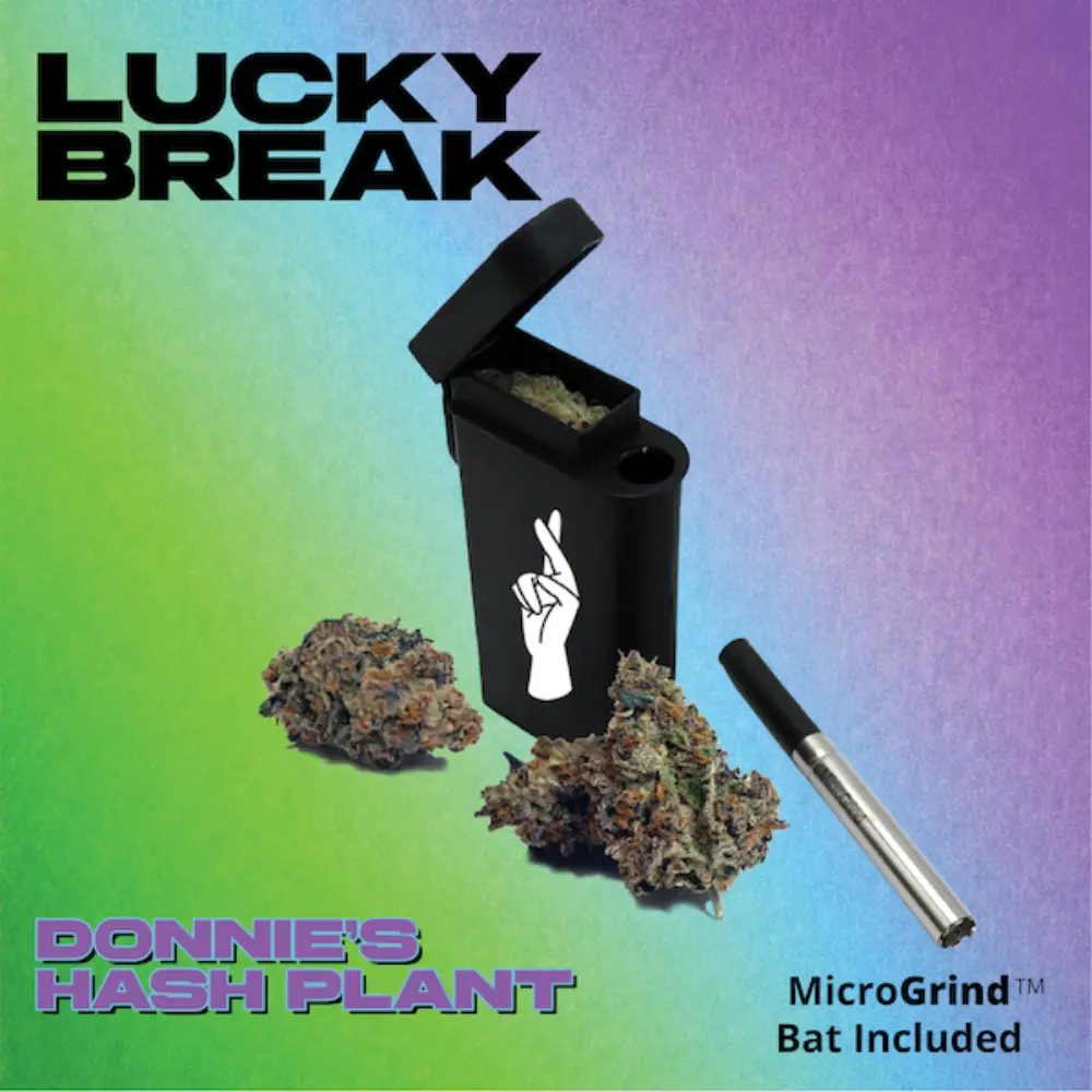 Lucky Break – Donnie's Hash Plant Lucky Dugout 3g 0162