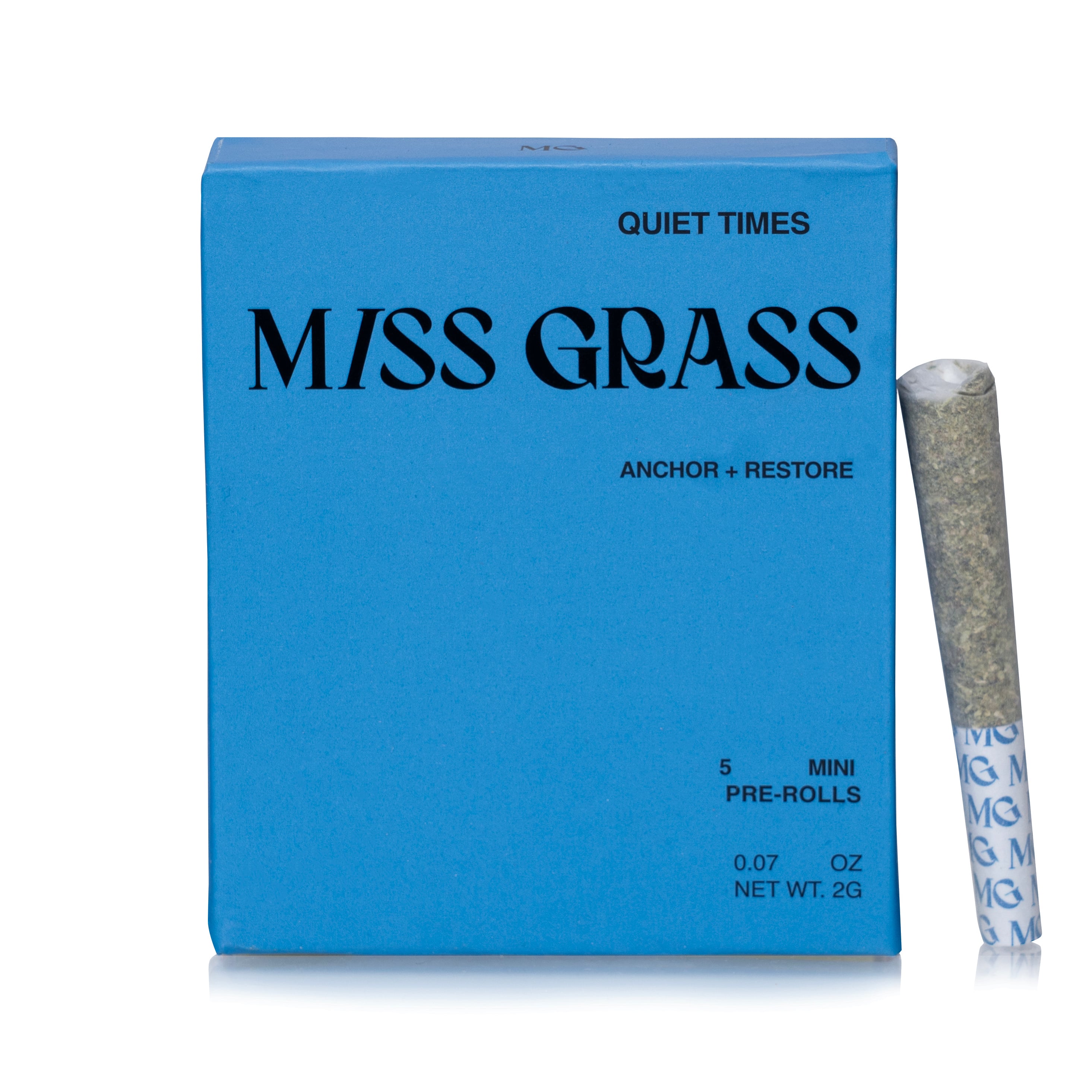 Miss Grass – Quiet Times Minis 5pk - Triangle Kush OG - 2g